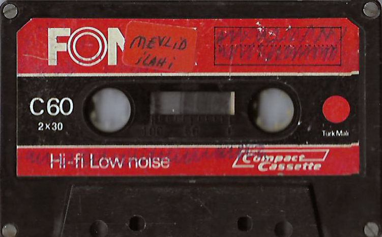 Compact Cassette Fonex 60 Type I Normal Turkey