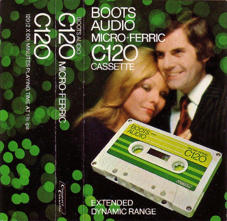 Compact Cassette Boots / Boots Audio 120 Type I Normal 1973 UK