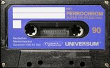 Compact Cassette Universum 90 Type III Ferro Chrome 1978 Europe
