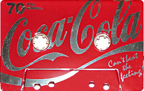Compact Cassette BASF 70 "Coca-Cola" Type I Normal Germany