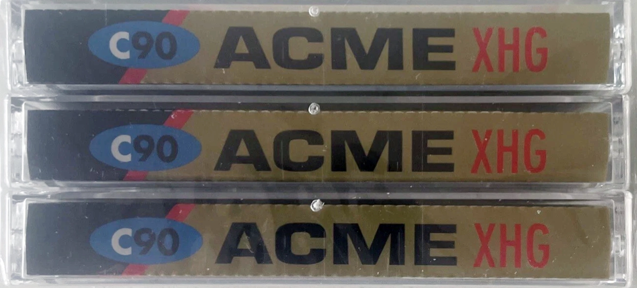 3 pack Acme XHG 90 Type I Normal 1999 Australia