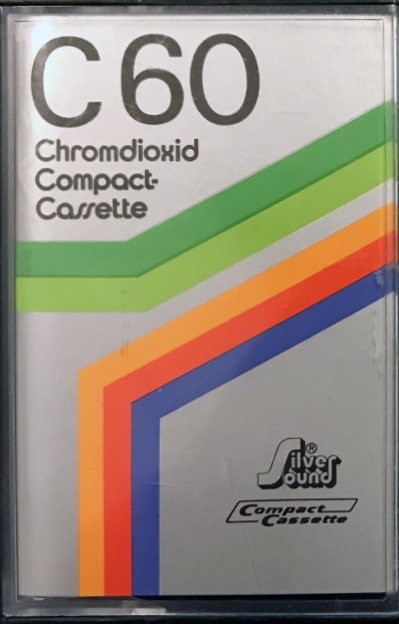 Compact Cassette Silver Sound 60 "Multibrand" Type II Chrome 1979 Europe