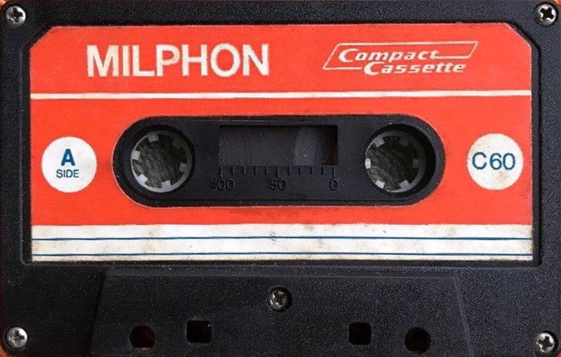 Compact Cassette Milphon 60 Type I Normal 1978 Europe