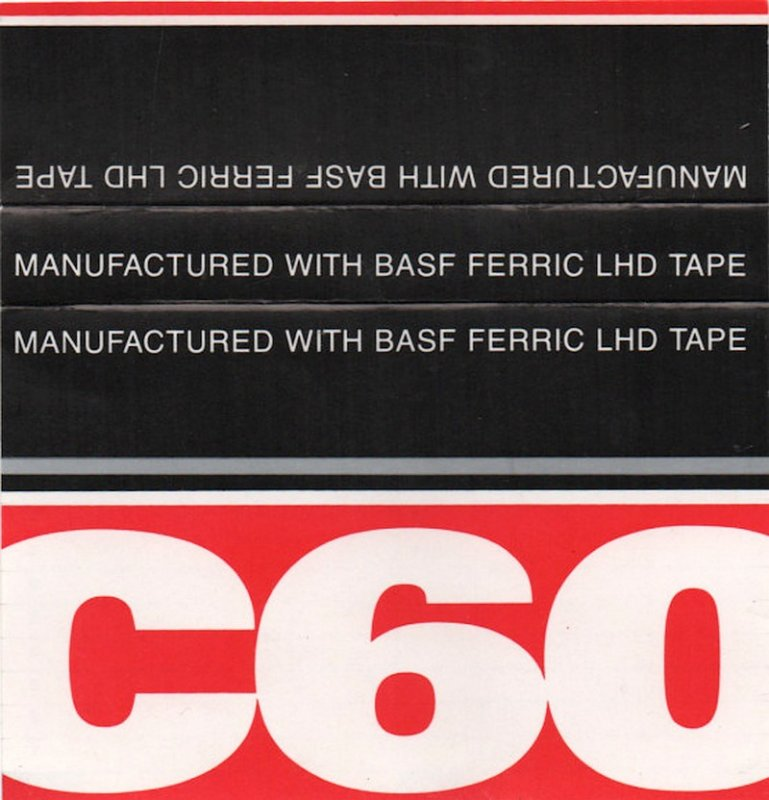 Compact Cassette No Name 60 Type I Normal Germany