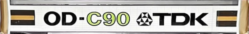 Compact Cassette TDK OD 90 Type I Normal 1979 USA