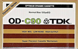 Compact Cassette TDK OD 90 Type I Normal 1979 USA