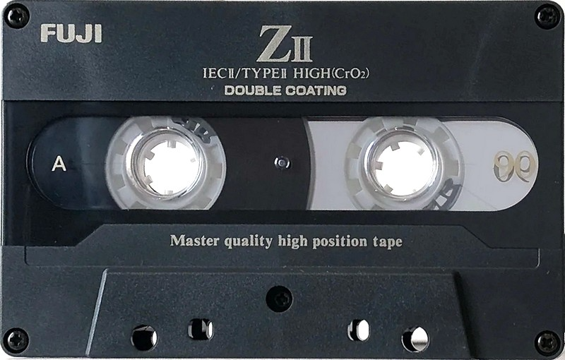 Compact Cassette Fuji Z II 90 Type II Chrome 1998 North America