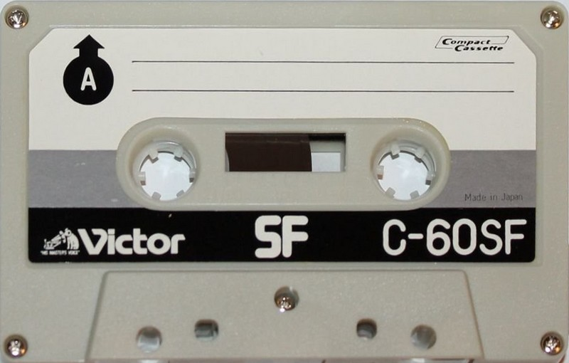 Compact Cassette Victor SF 60 Type I Normal 1979 Japan