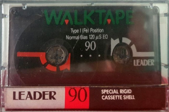 Compact Cassette Leader Walktape 90 Type I Normal 1992 Latin America