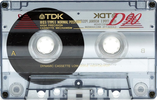 Compact Cassette TDK D 90 Type I Normal 1992 North America