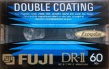 Compact Cassette Fuji DR-II 60 Type II Chrome 1993 North America