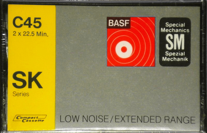 Compact Cassette BASF SK 45 Type I Normal 1971 USA