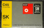 Compact Cassette BASF SK 45 Type I Normal 1971 USA