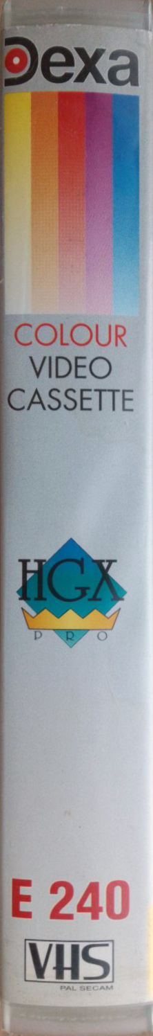 VHS, Video Home System Dexa PRO HGX 240 Type I Normal Finland