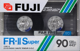Compact Cassette Fuji FR-II Super 90 Type II Chrome 1988 Europe