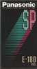 VHS, Video Home System Panasonic SP 180 "NV-E180ESP" Type I Normal Europe