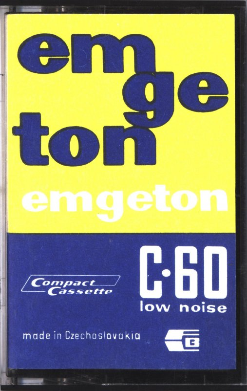 Compact Cassette Emgeton 60 Type I Normal 1977 Czechoslovakia