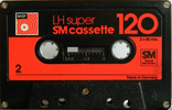 Compact Cassette BASF LH Super 120 "Small Window" Type I Normal 1974 Europe