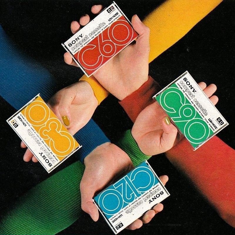 Compact Cassette Sony 120 Type I Normal 1973 Japan