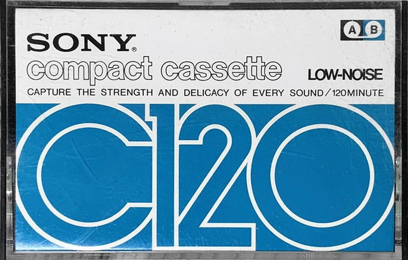 Compact Cassette Sony 120 Type I Normal 1973 Japan
