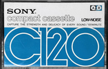 Compact Cassette Sony 120 Type I Normal 1973 Japan
