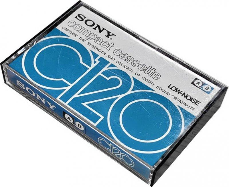 Compact Cassette Sony 120 Type I Normal 1973 Japan