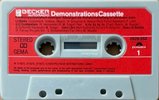 Compact Cassette Becker Demonstration Tape 1978 Europe