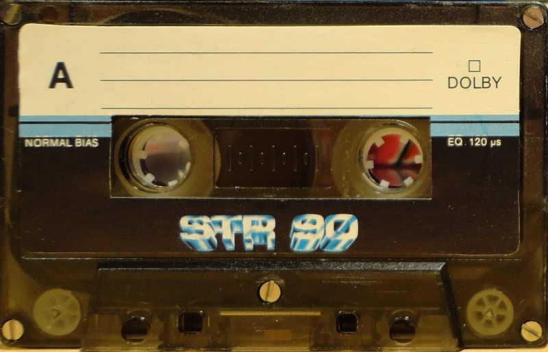 Compact Cassette STR 90 Type I Normal Italy
