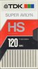 VHS, Video Home System TDK HS 120 Type II Chrome 1985 North America