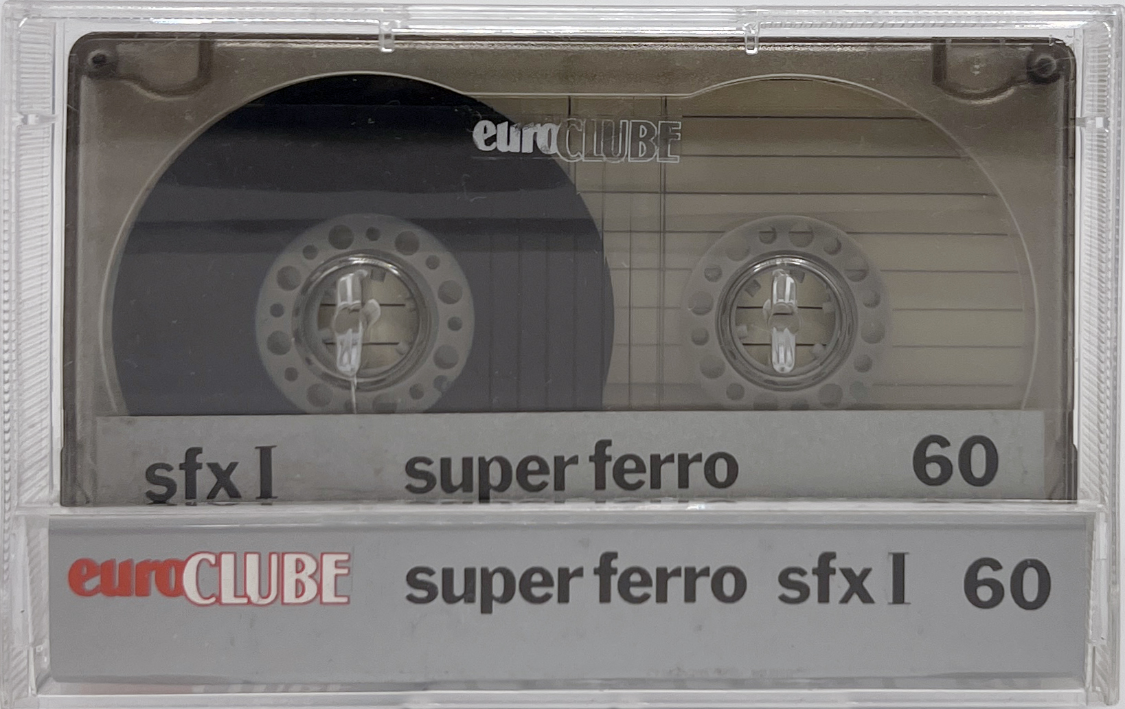 Compact Cassette Euroclube sfx I 60 Type I Normal Portugal