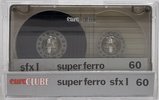 Compact Cassette Euroclube sfx I 60 Type I Normal Portugal