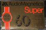 Compact Cassette Audio Magnetics Super 60 Type I Normal 1977 Europe
