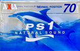 Compact Cassette AXIA PS-I / PS-1 70 "PS1M 70" Type I Normal 2001 Japan