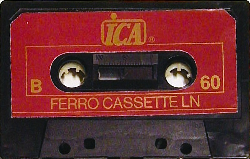 Compact Cassette ICA 60 Type I Normal Europe