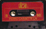 Compact Cassette ICA 60 Type I Normal Europe