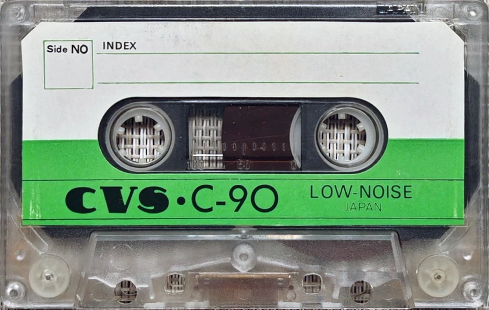 Compact Cassette CVS 90 Type I Normal Japan
