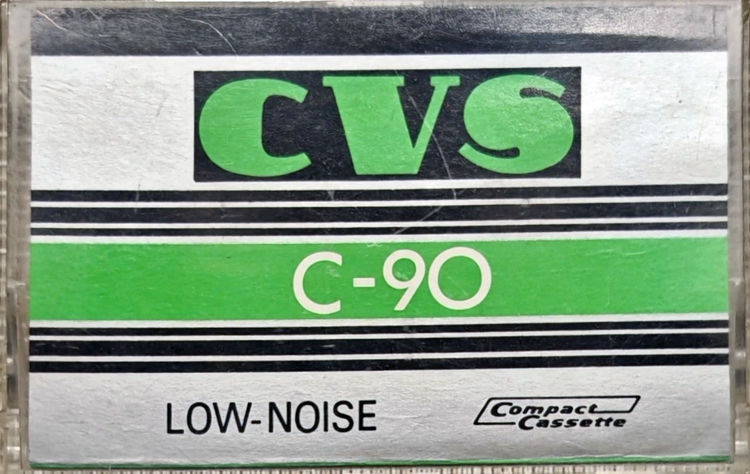 Compact Cassette CVS 90 Type I Normal Japan