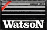 Compact Cassette Watson 60 Type II Chrome 1978 Europe