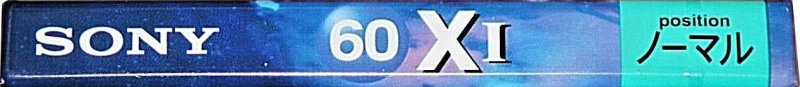 Compact Cassette Sony XI 60 "C-60X1B" Type I Normal 1994 Japan