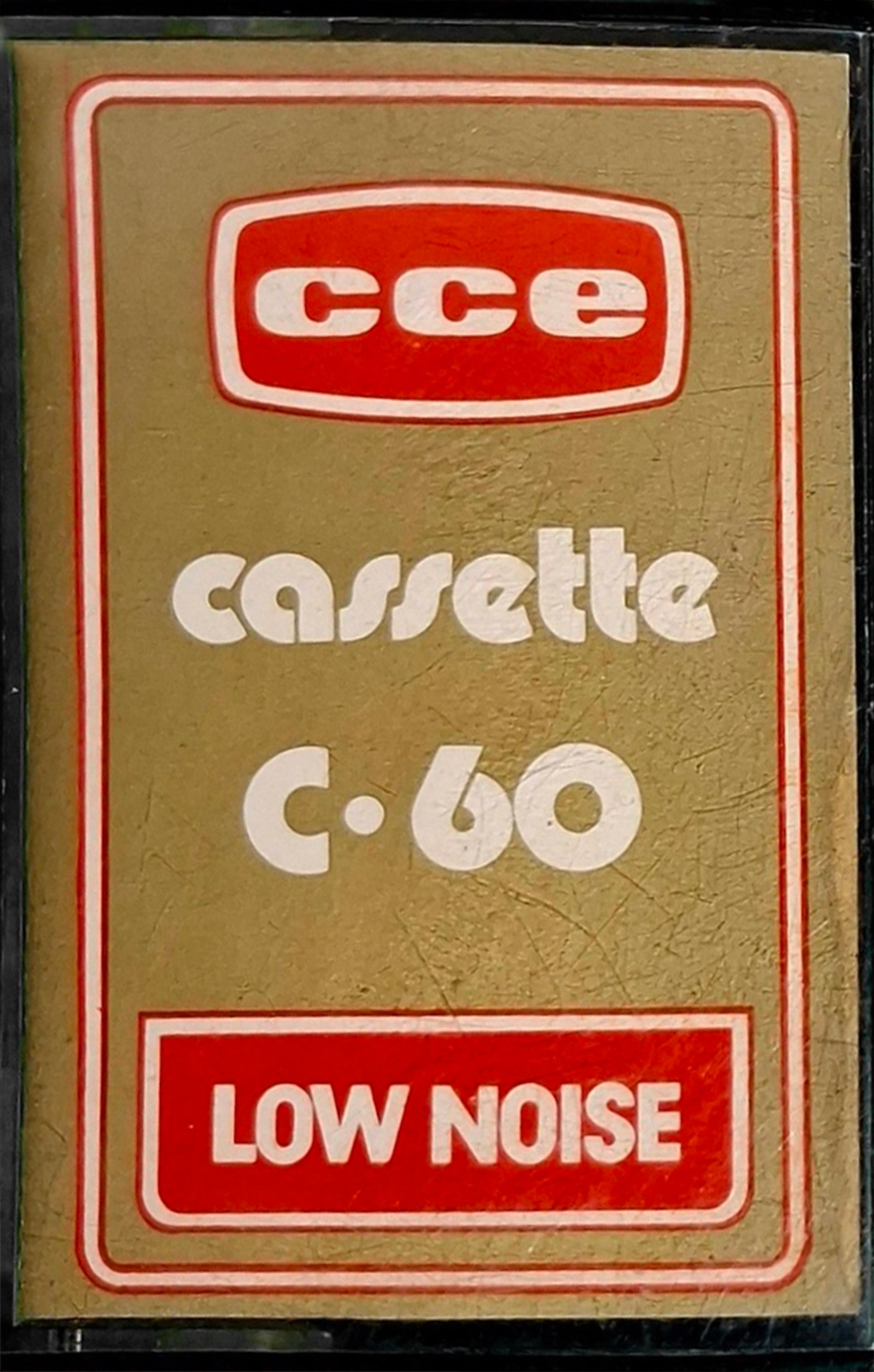 Compact Cassette CCE 60 Type I Normal Latin America