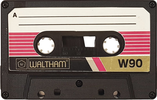 Compact Cassette Waltham W 90 Type I Normal UK