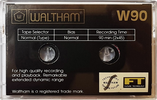 Compact Cassette Waltham W 90 Type I Normal UK