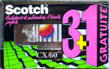 4 pack Scotch CX 60 Type I Normal 1990 Europe