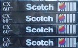 4 pack Scotch CX 60 Type I Normal 1990 Europe
