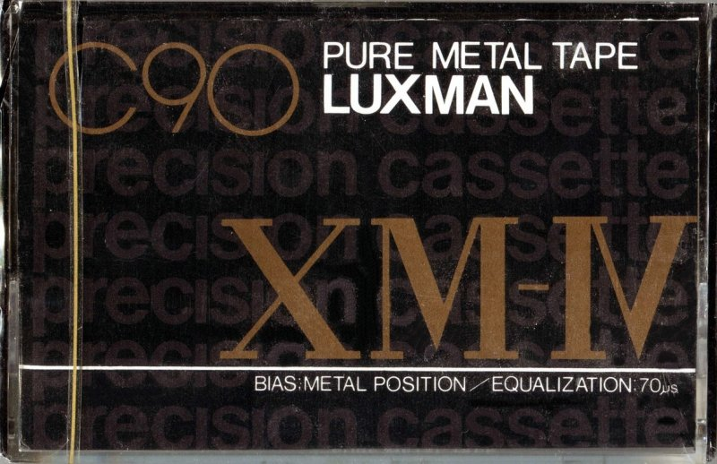 Compact Cassette Luxman XM-IV 90 Type IV Metal 1978 Japan