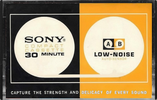 Compact Cassette Sony 30 Type I Normal 1972 Europe