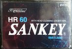 Compact Cassette Sankey HR 60 Type I Normal 1986 Japan