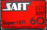 Compact Cassette Saft 60 Type I Normal 1981 Germany