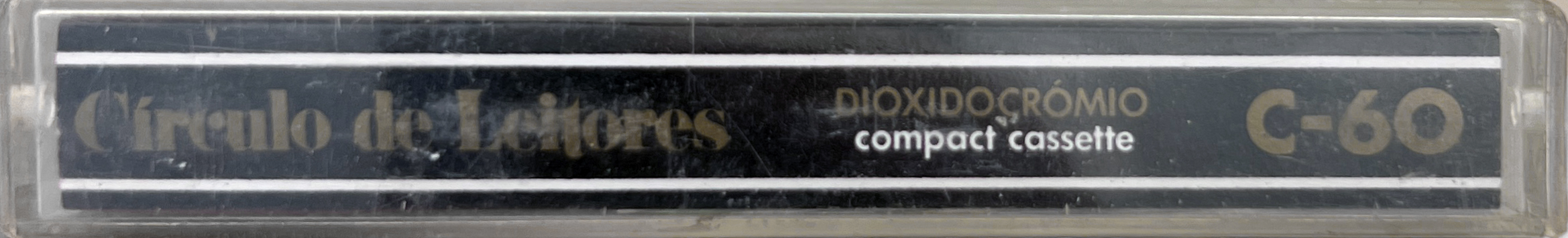 Compact Cassette Circulo de Leitores 60 Type II Chrome Portugal