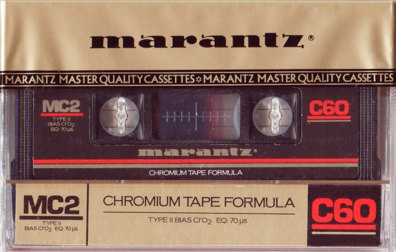 Compact Cassette Marantz MC2 60 Type II Chrome 1983 Europe